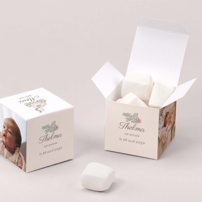 Mon premier portrait - rose