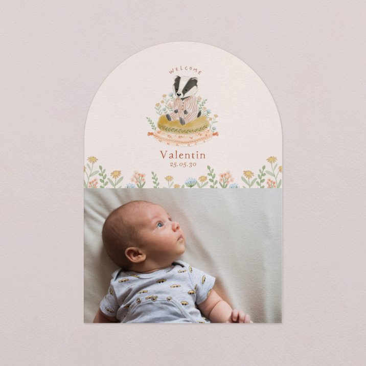 Faire-part naissance Hyacinthe