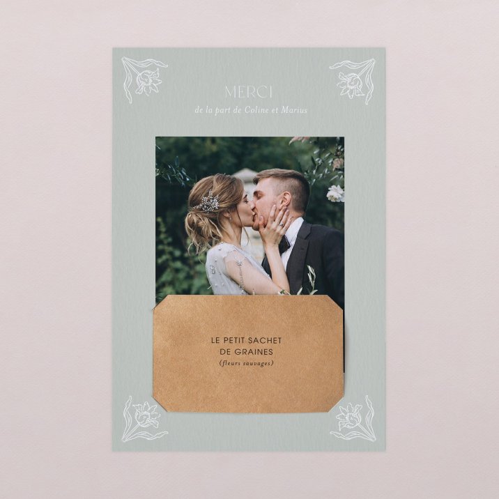 Remerciements mariage Florentina