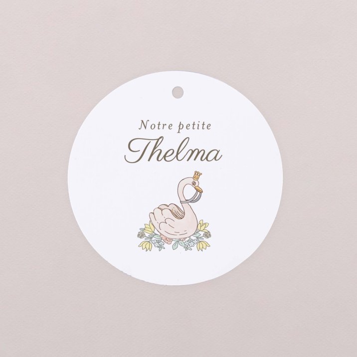 Mon premier portrait - rose