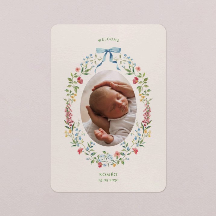 Faire-part naissance Pastorale