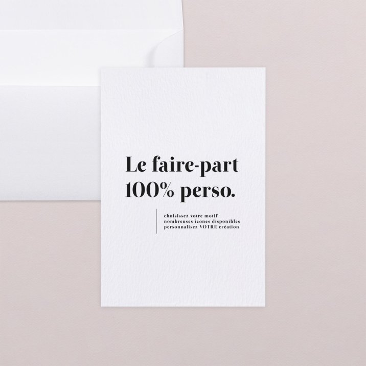 100% personnalisable