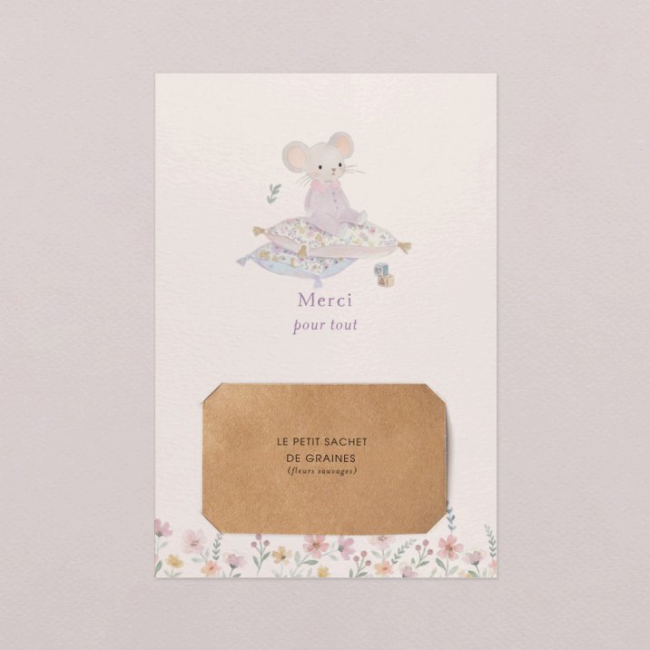 Remerciements naissance Violetta