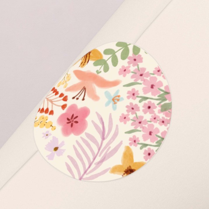 Pastel flowers