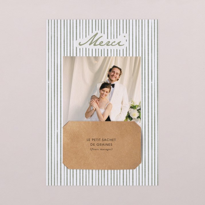 Remerciements mariage Vérone
