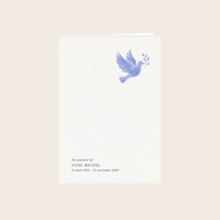 Colombe bleue