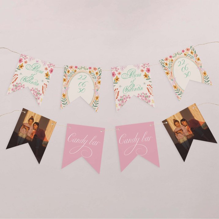Pastel flowers