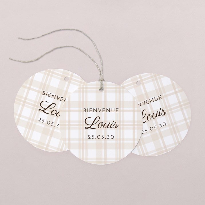 Beige Tartan