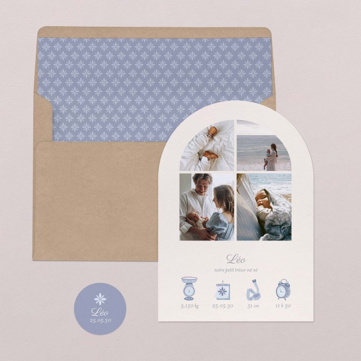 Photomaton - bleu