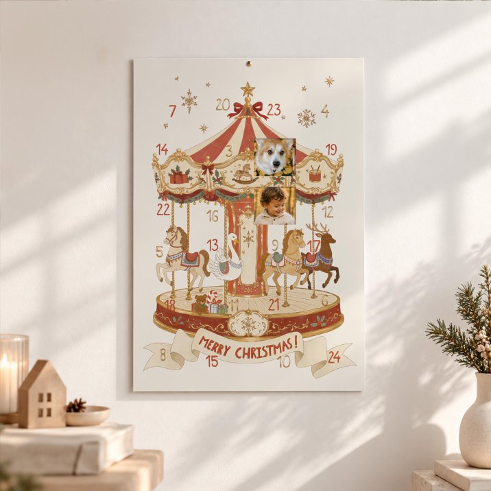 Calendrier de l'Avent Carrousel magique