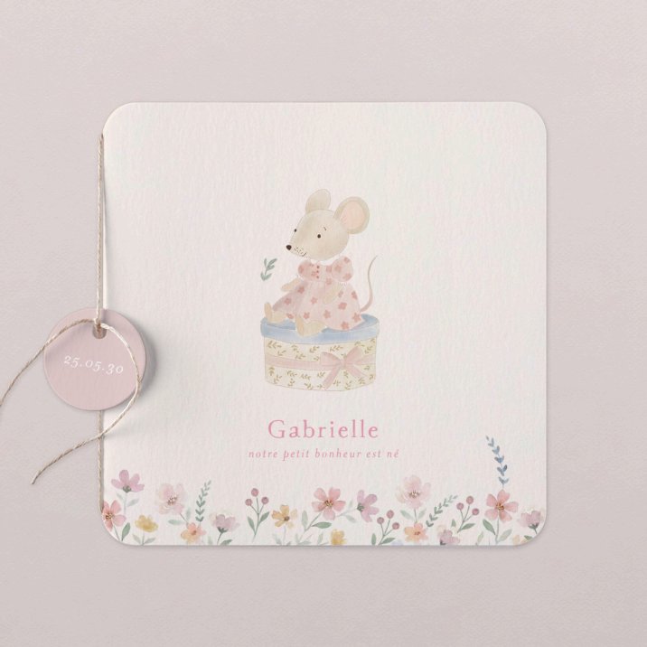 Faire-part naissance Rosita