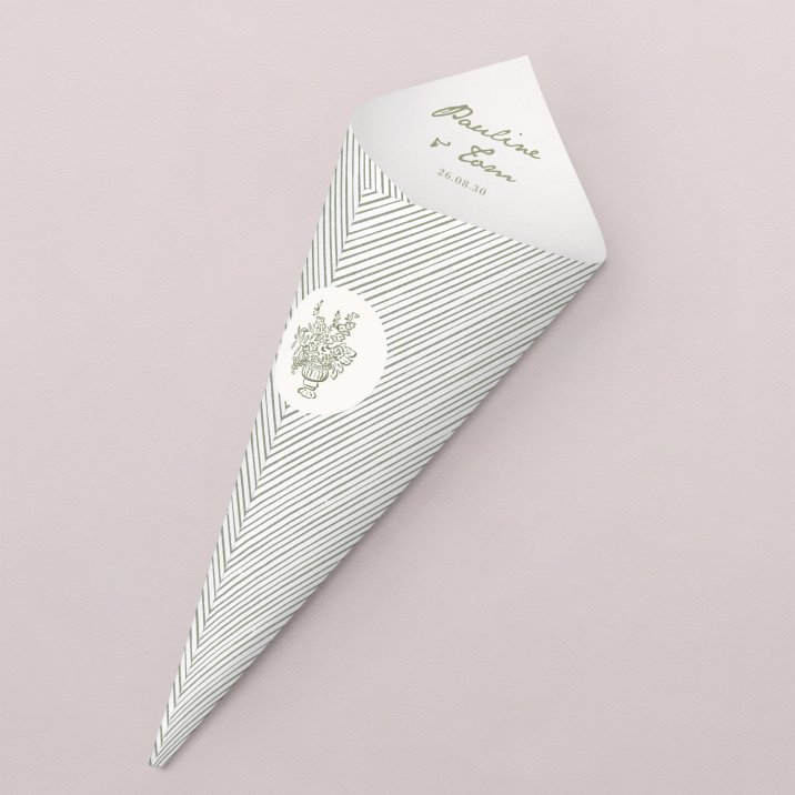 Cornet confettis mariage Vérone