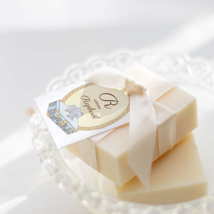 Mon premier portrait - bleu