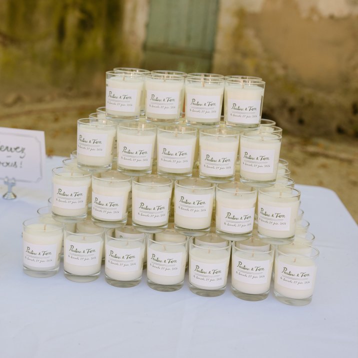 Petite bougie mariage Vérone