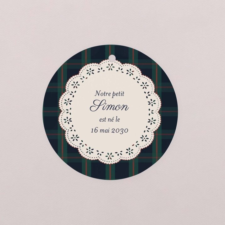 Claudine - tartan