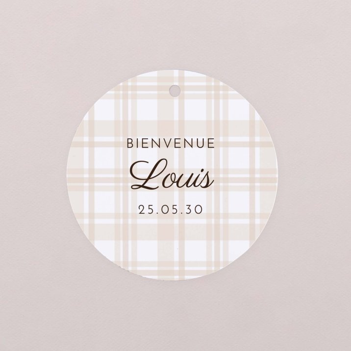 Beige Tartan