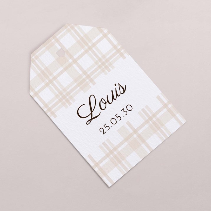 Beige Tartan