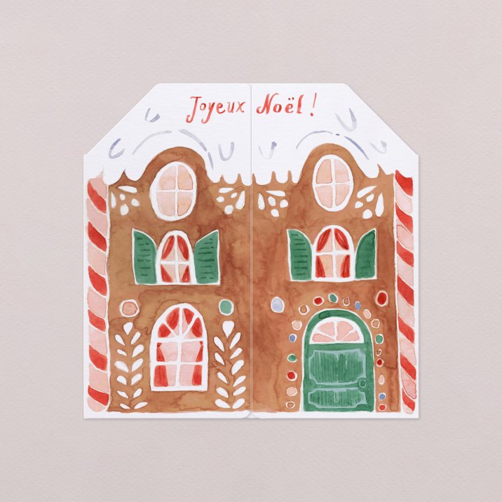 Carte de voeux Sweet home