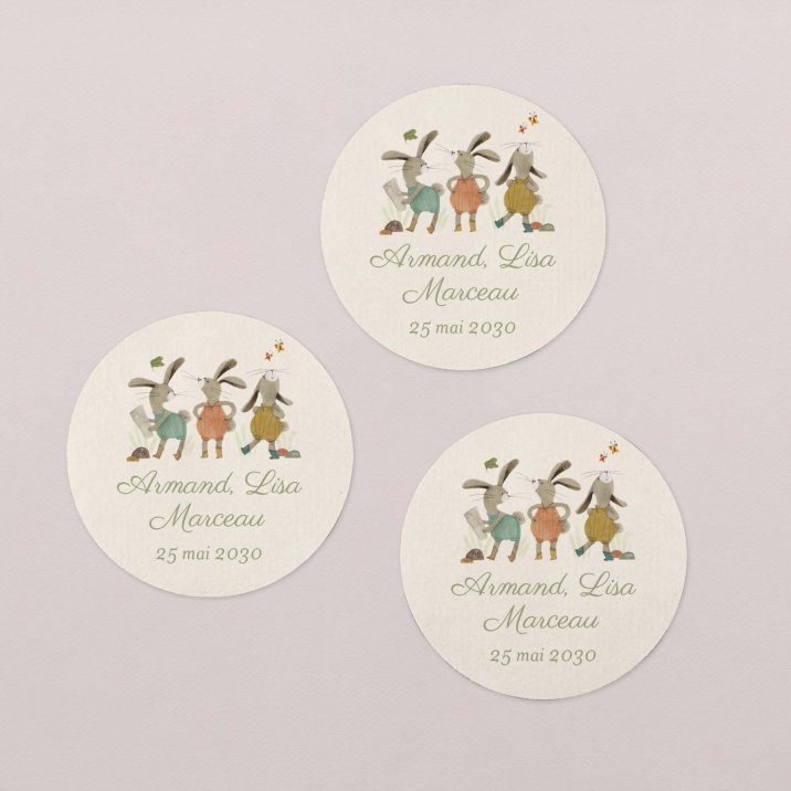Trois petits lapins