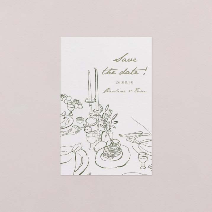 Save the date mariage Vérone