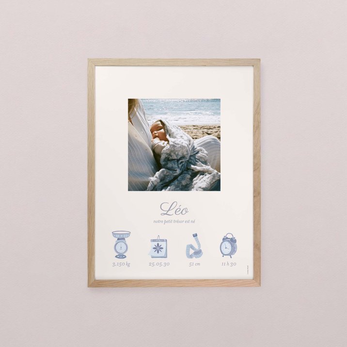 Photomaton - bleu