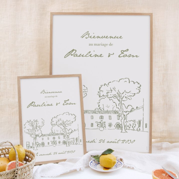 Panneau mariage Vérone