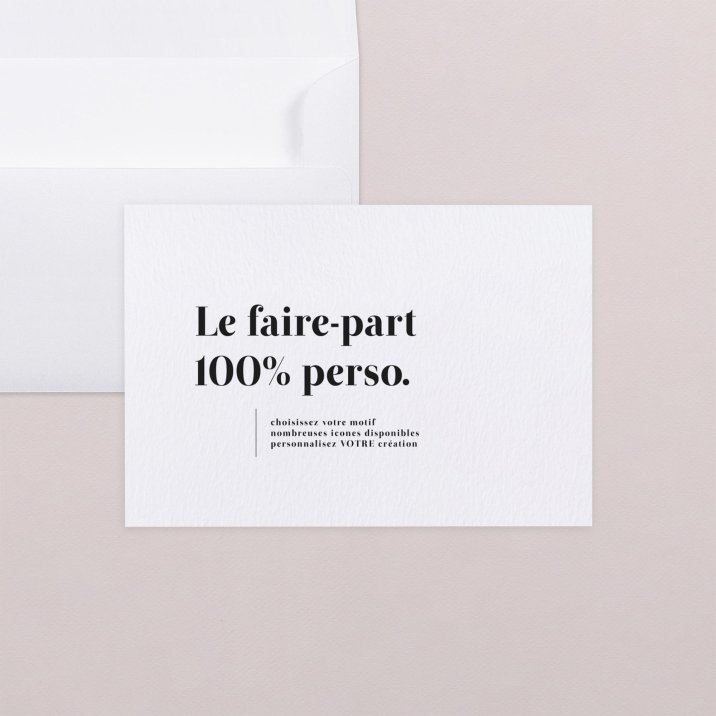 100% personnalisable