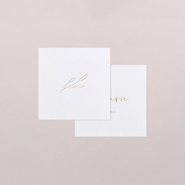Marque-place mariage Pure Gold