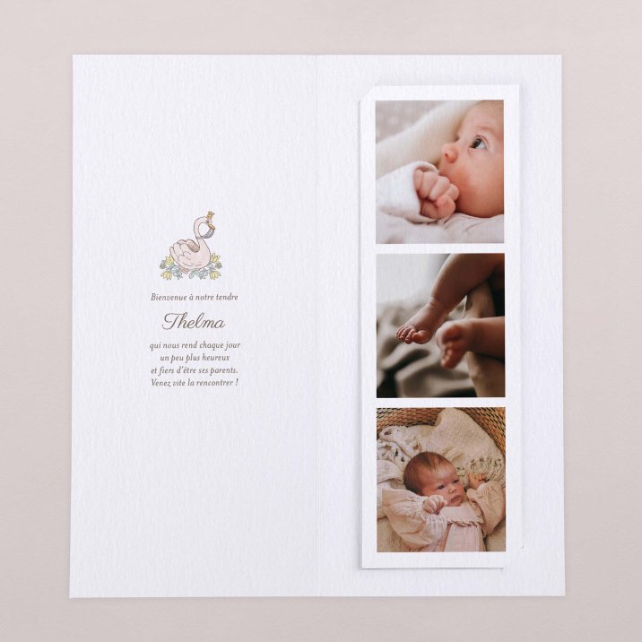 Mon premier portrait - rose