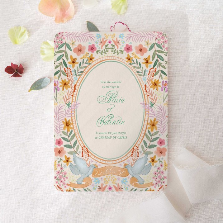 Pastel flowers