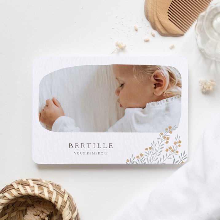 Layette fleurie