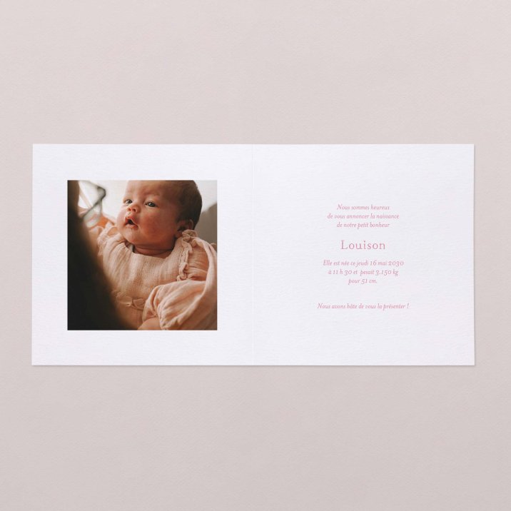 Joli vichy - rose