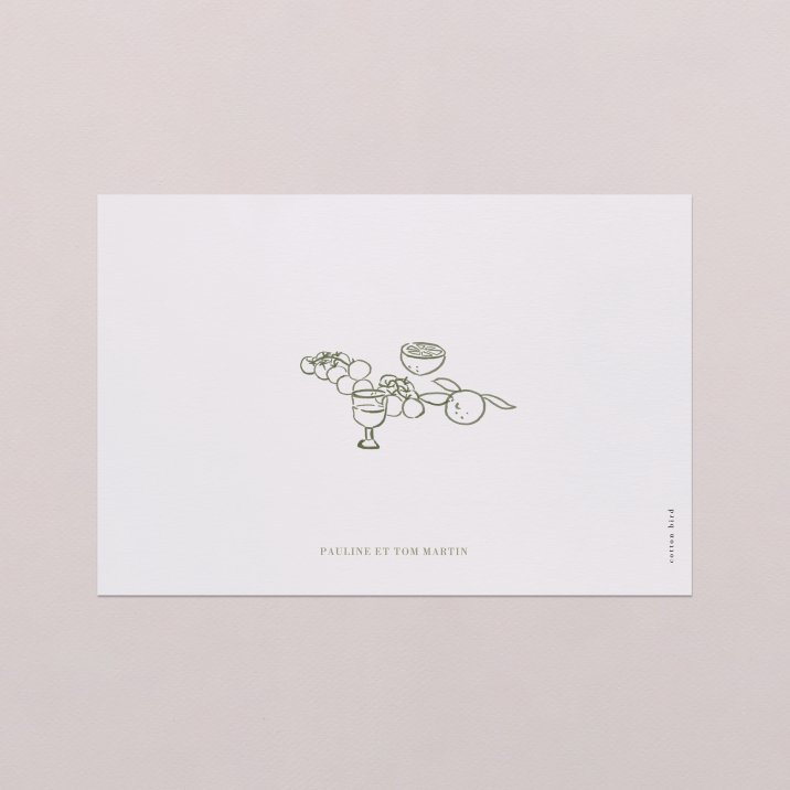 Remerciements mariage Vérone