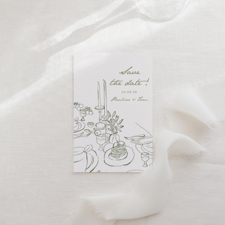 Save the date mariage Vérone