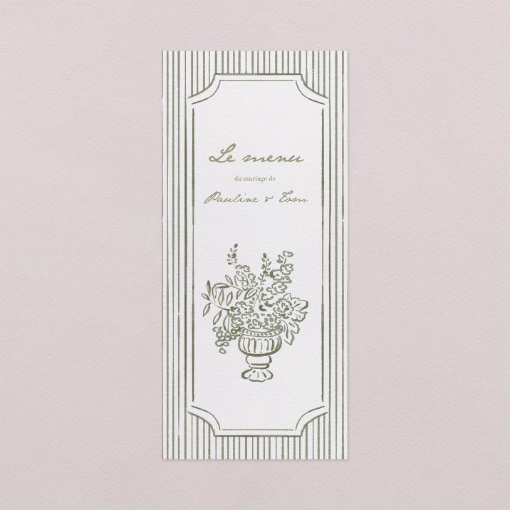 Menu mariage Vérone