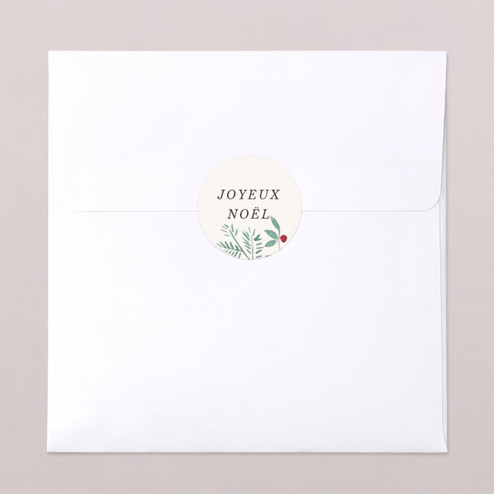 Sticker Noël Marie Louise - cadre