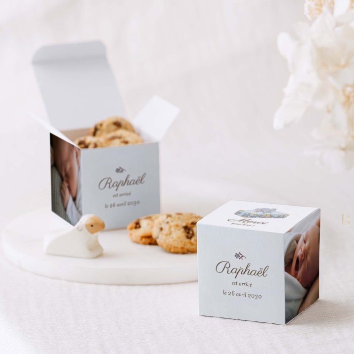 Mon premier portrait - bleu