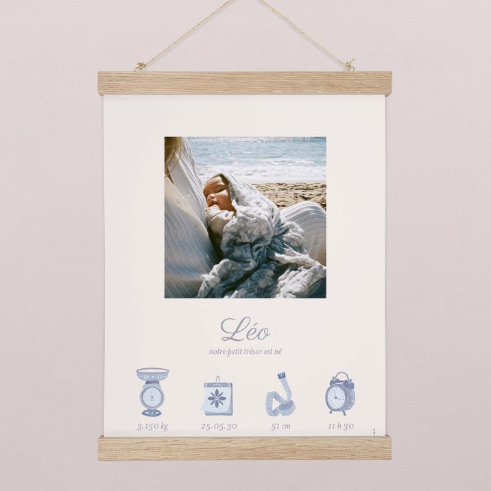 Photomaton - bleu