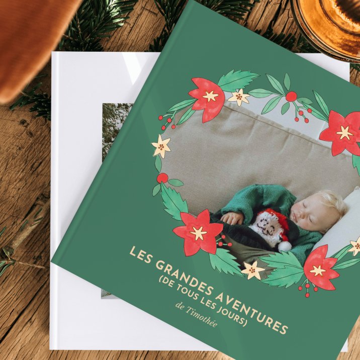 Album photo Fleur de Noël