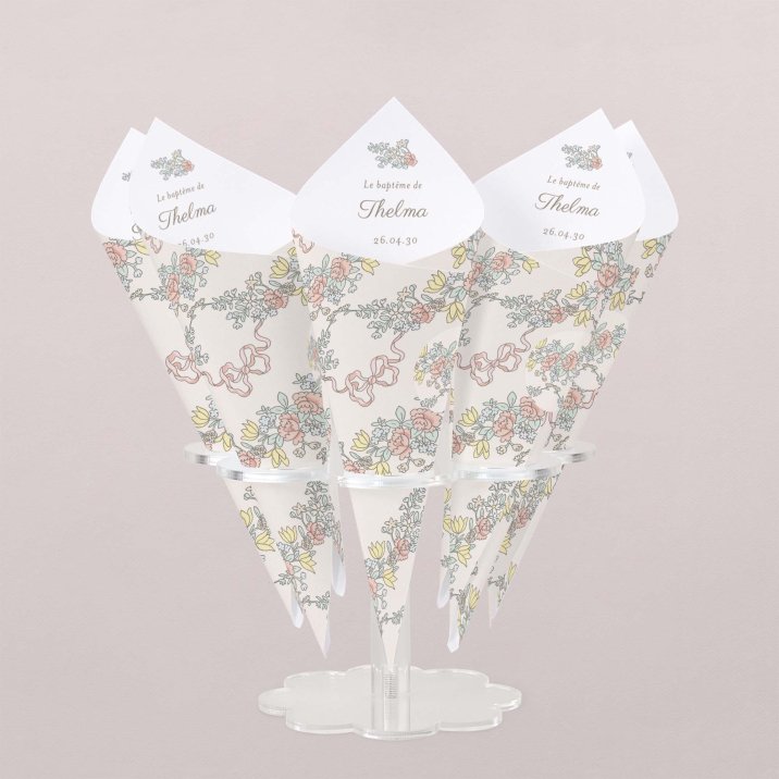 Mon premier portrait - rose