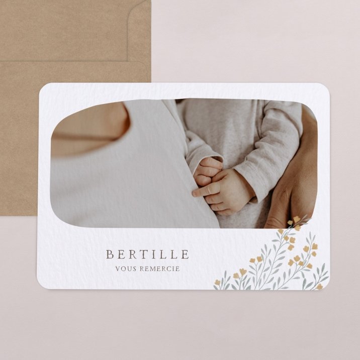 Layette fleurie