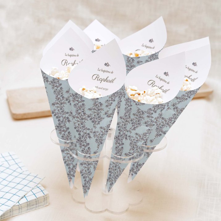 Mon premier portrait - bleu