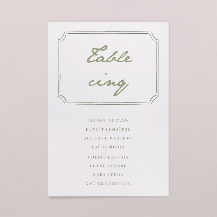 Plan de table mariage Vérone